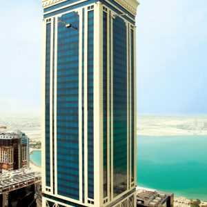 Image of Unitized Curtain Wall at Kempinski Qatar