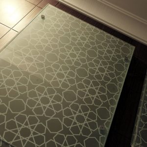 Image of Decorative Glass at Jasmiya Tower Qatar