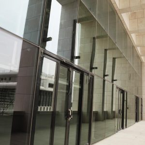 Image of Curtain wall with Doors Entrance of JK1 Mshereib Downtown Doha