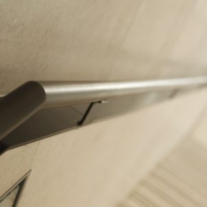 Close up for Bronze Handrail at Mshereib Downtown Doha