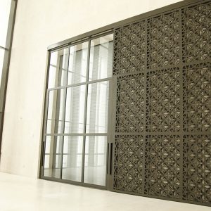 Image of Mushrabiya Glass Panels on JK 1 Project Mshereib Downtown Doha