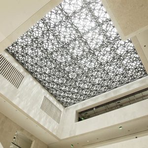 Image of Roof ceiling Mushrabiya skylight on JK1 Mshereib Downtown Doha project