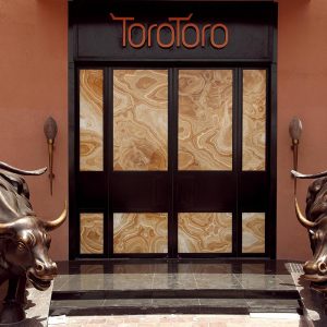 Entrance view of toro toro restaurant Qatar