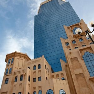 Image of Unitized Curtain Wall & Windows at Barzan Tower Qatar