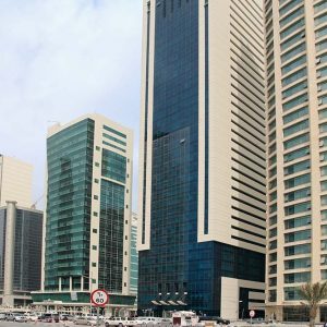 Image of Unitized Curtain wall & Cladding at Al-Jazeera Tower Qatar