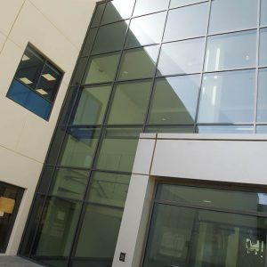 Image of Stick Curtain Wall/Cladding & Entrance Door at Qatar Academy