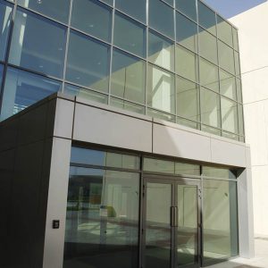 Image of Stick Curtain Wall/Cladding & Entrance Door at Qatar Academy