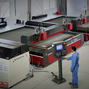 Image of Water jet metal cutting machine