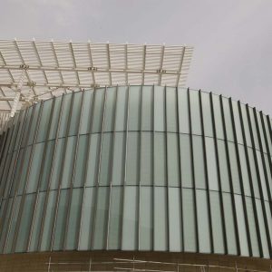 Image of Stick Curtain Wall at Simulation Center Qatar