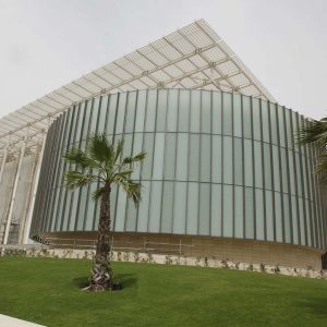 Image of Stick Curtain Wall at Simulation Center Qatar