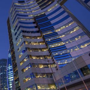 Image of Curtain Wall & Cladding Works at Al-Faisal Tower Qatar