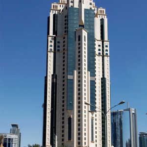 Image of Curtain wall at Jasmiya Tower Qatar