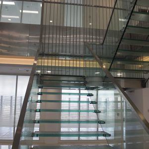 Image of a Glass Staircase