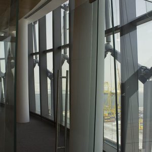 Image of Frame less Glass Partitions & Unitized System Curtain Wall